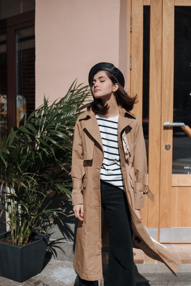 Wool Trench Coat